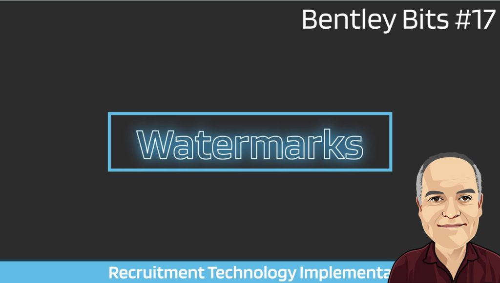 Watermarks for Word documents